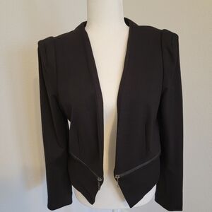 Prophecy Black 100% Wool Blazer Sz S